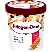 HÄAGEN DAZS SMETANOVÁ ZMRZLINA S KOUSKY SUŠENEK A KARAMELEM  460ml 