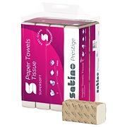RUČNÍK PAPÍROVÝ Z-Z 2-VRSTVÝ 4032 ks (24x21) CELULÓZA SATINO