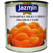 MANDARINKY 2650g  PLECH