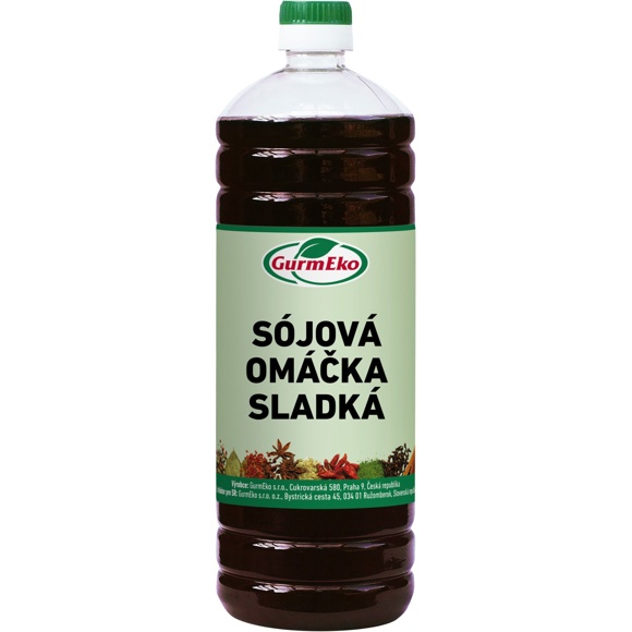 SÓJOVÁ OMÁČKA SLADKÁ 1l PET GURMEKO