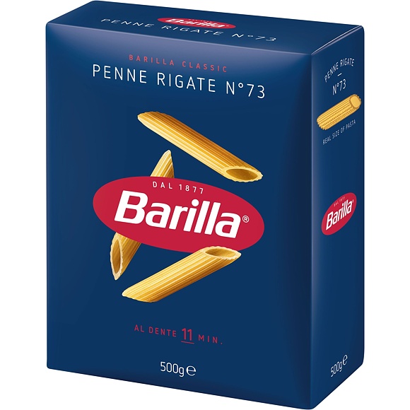 TĚSTOVINY PENNE 500g BARILLA