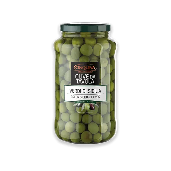 OLIVY ZELENÉ S PECKOU CASTELVETRANO (NOCELLARA) 3100ml CINQUINA