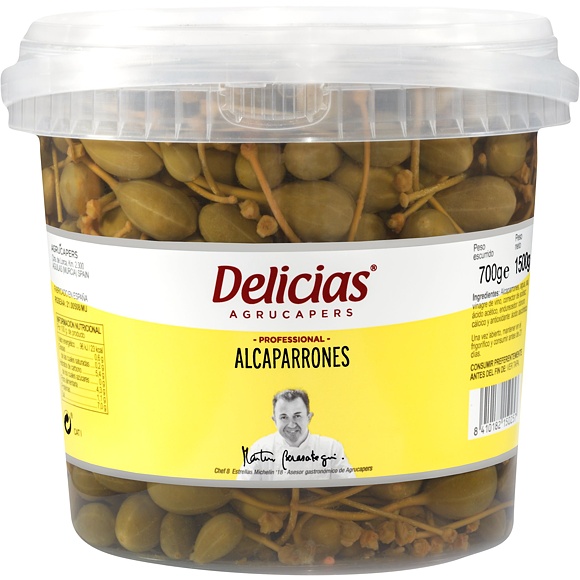 KAPARY SE STOPKOU CAPERBERRIES 1550g DELICIAS