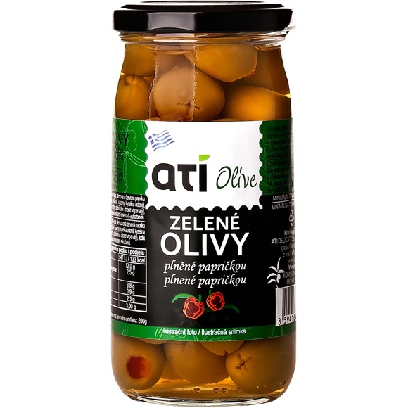 OLIVY ZELENÉ S PAPRIČKOU 314ml