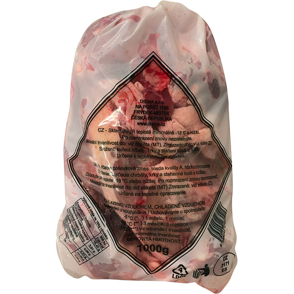 SMĚS KUŘECÍ POLÉVKOVÁ (SKELETY) 1000g