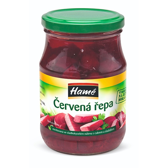 ŘEPA ČERVENÁ KOSTKY 330g HAMÉ