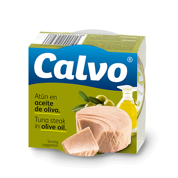 TUŇÁK V OLIVOVÉM OLEJI 160g CALVO