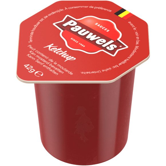 KEČUP PORCE CUP (120x42g) PAUWELS