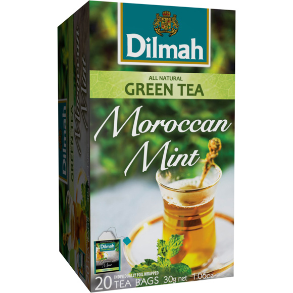 ČAJ DILMAH GREEN TEA MOROCCAN MINT 20ks