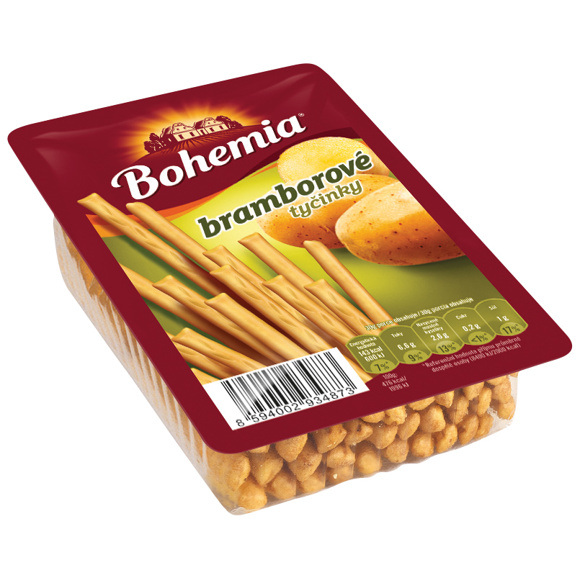 TYČINKY BRAMBOROVÉ Z PECE 80g BOHEMIA