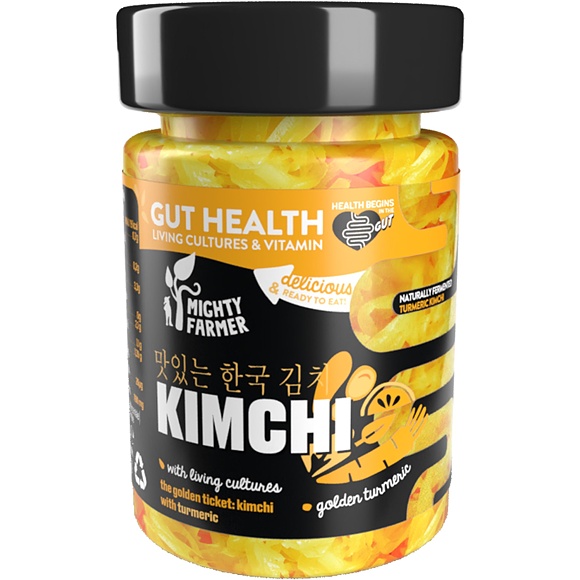 KIMCHI KURKUMA 320g MIGHTY FARMER