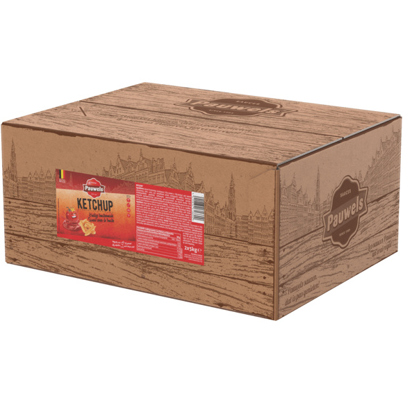 KEČUP 5kg PLAST.PYTEL DO DÁVKOVAČE (2x5kg) PAUWELS