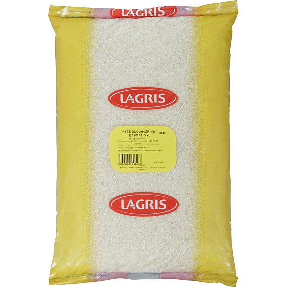 RÝŽE BASMATI 5kg LAGRIS