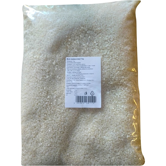 RÝŽE KULATOZRNNÁ 5kg