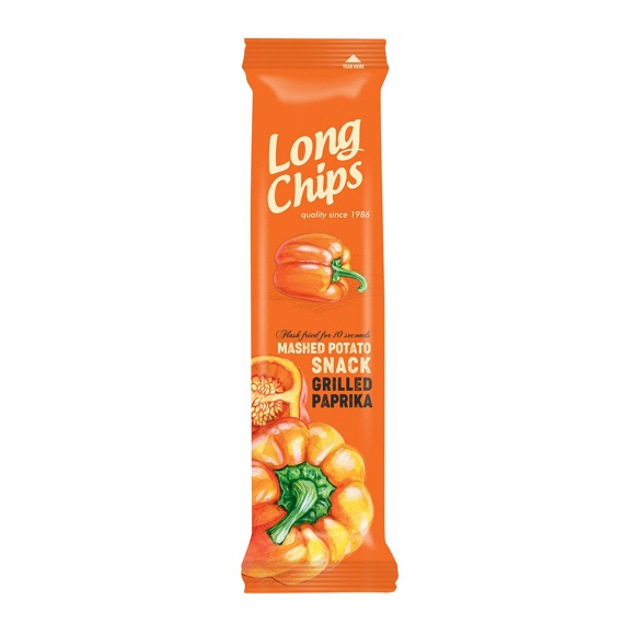 LONG CHIPS PAPRIKA 75g 