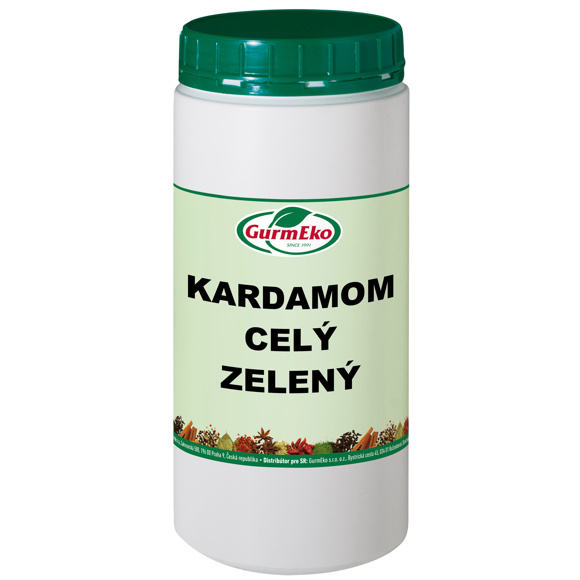 KARDAMOM CELÝ ZELENÝ 450g DÓZA GURMEKO