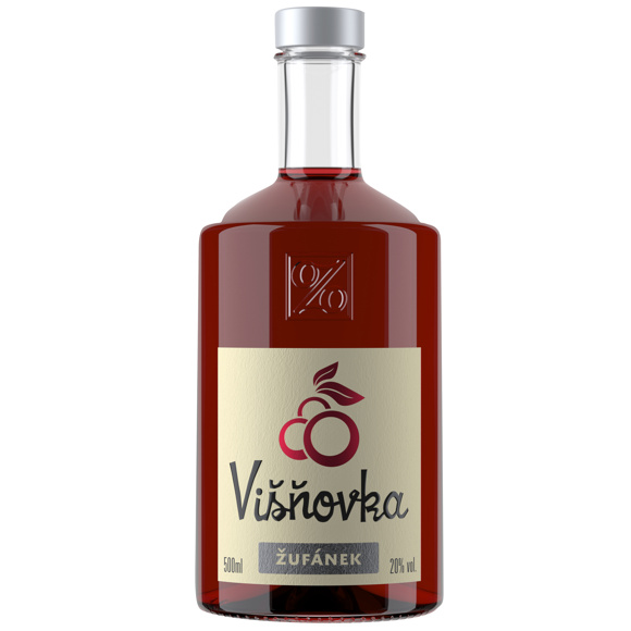 VIŠŇOVKA 20% 0,5l ŽUFÁNEK