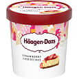 HÄAGEN DAZS SMETANOVÁ ZMRZLINA S JAHODOVOU POLEVOU  95ml 